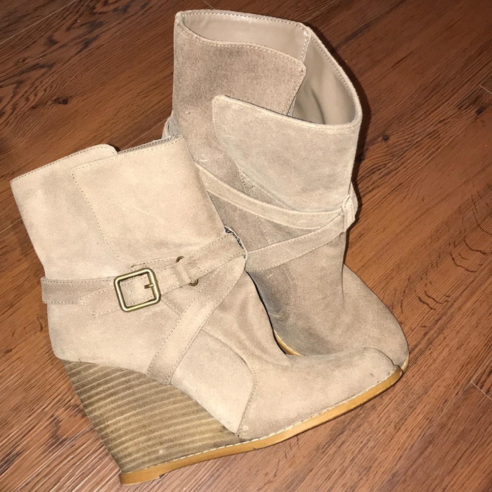 Booties wedge
